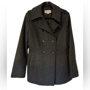 Michael Kors Double Breasted Wool Pea Coat. Size S.